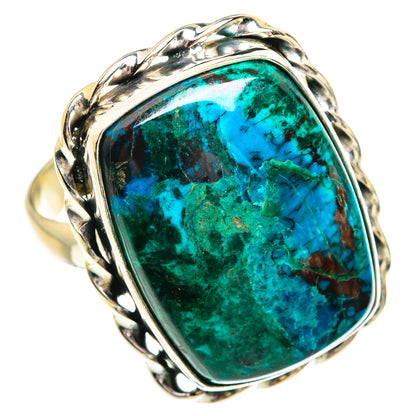 Chrysocolla Rings handcrafted by Ana Silver Co - RING77139