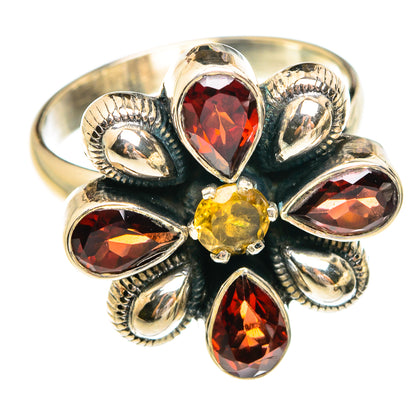 Garnet Rings handcrafted by Ana Silver Co - RING77154