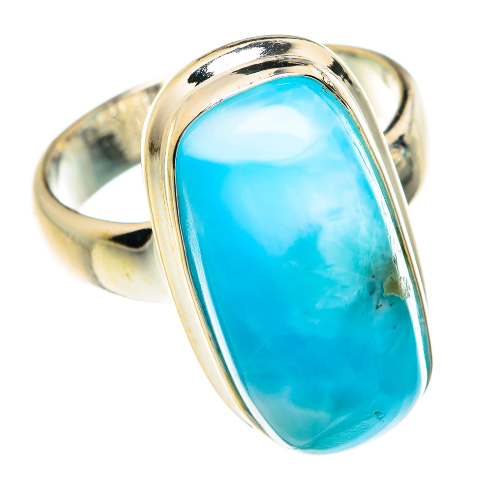 Larimar Rings handcrafted by Ana Silver Co - RING77171
