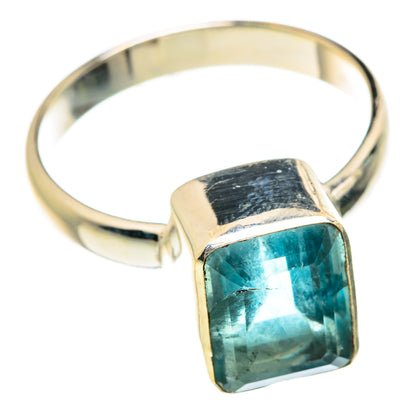 Blue Topaz Rings handcrafted by Ana Silver Co - RING77172