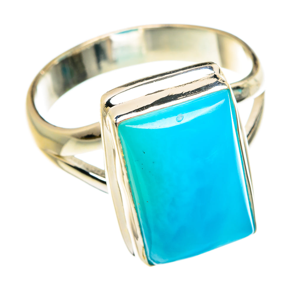 Larimar Rings handcrafted by Ana Silver Co - RING77197