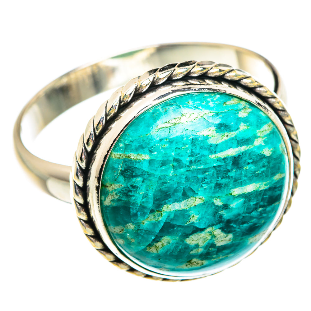 Amazonite Rings handcrafted by Ana Silver Co - RING77201