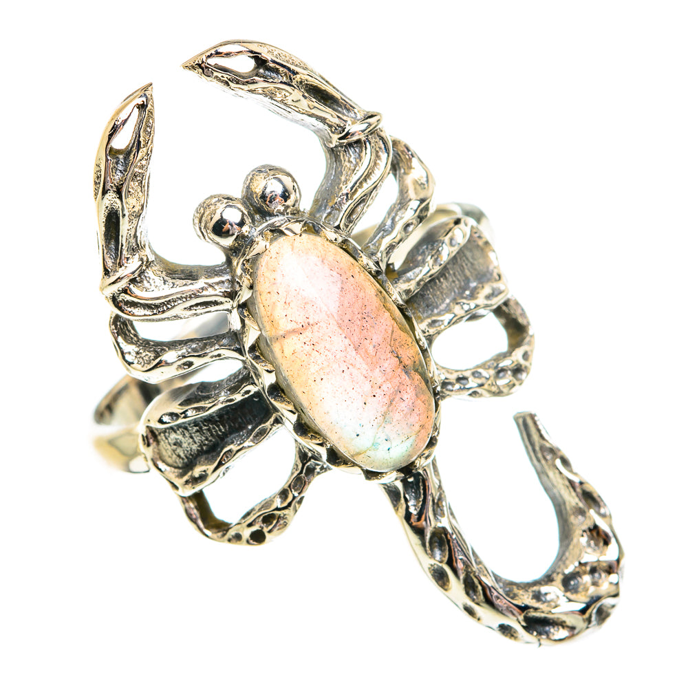 Labradorite Rings handcrafted by Ana Silver Co - RING77221