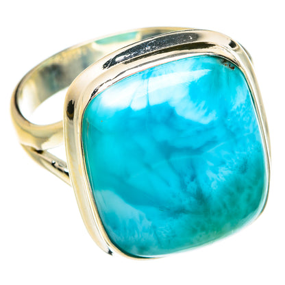 Larimar Rings handcrafted by Ana Silver Co - RING77222