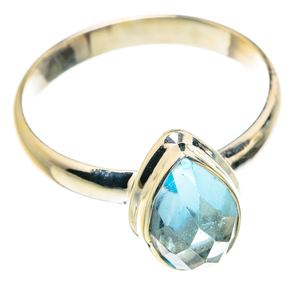 Aquamarine Rings handcrafted by Ana Silver Co - RING77223