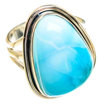 Larimar Rings handcrafted by Ana Silver Co - RING77224