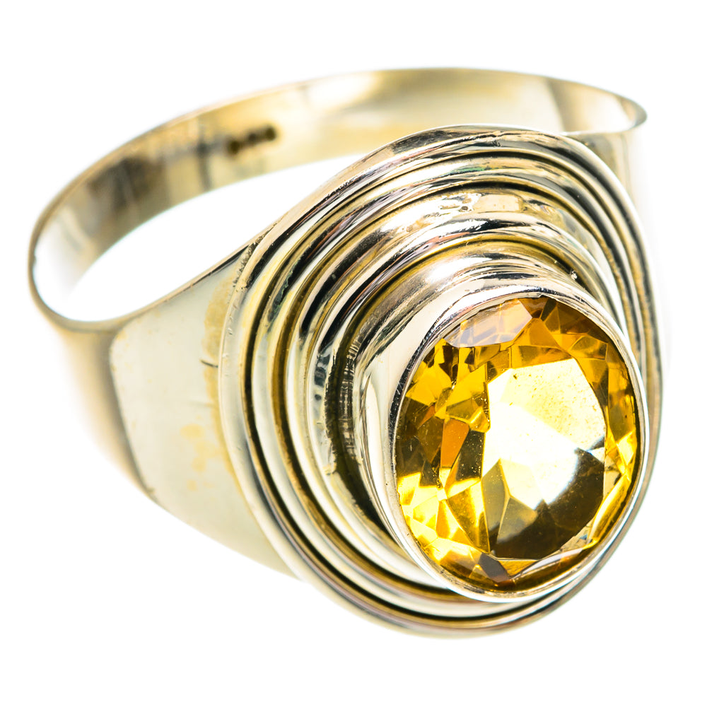 Mandarin Citrine Rings handcrafted by Ana Silver Co - RING77228