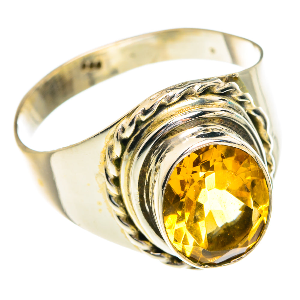 Mandarin Citrine Rings handcrafted by Ana Silver Co - RING77254