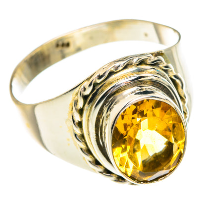 Mandarin Citrine Rings handcrafted by Ana Silver Co - RING77254