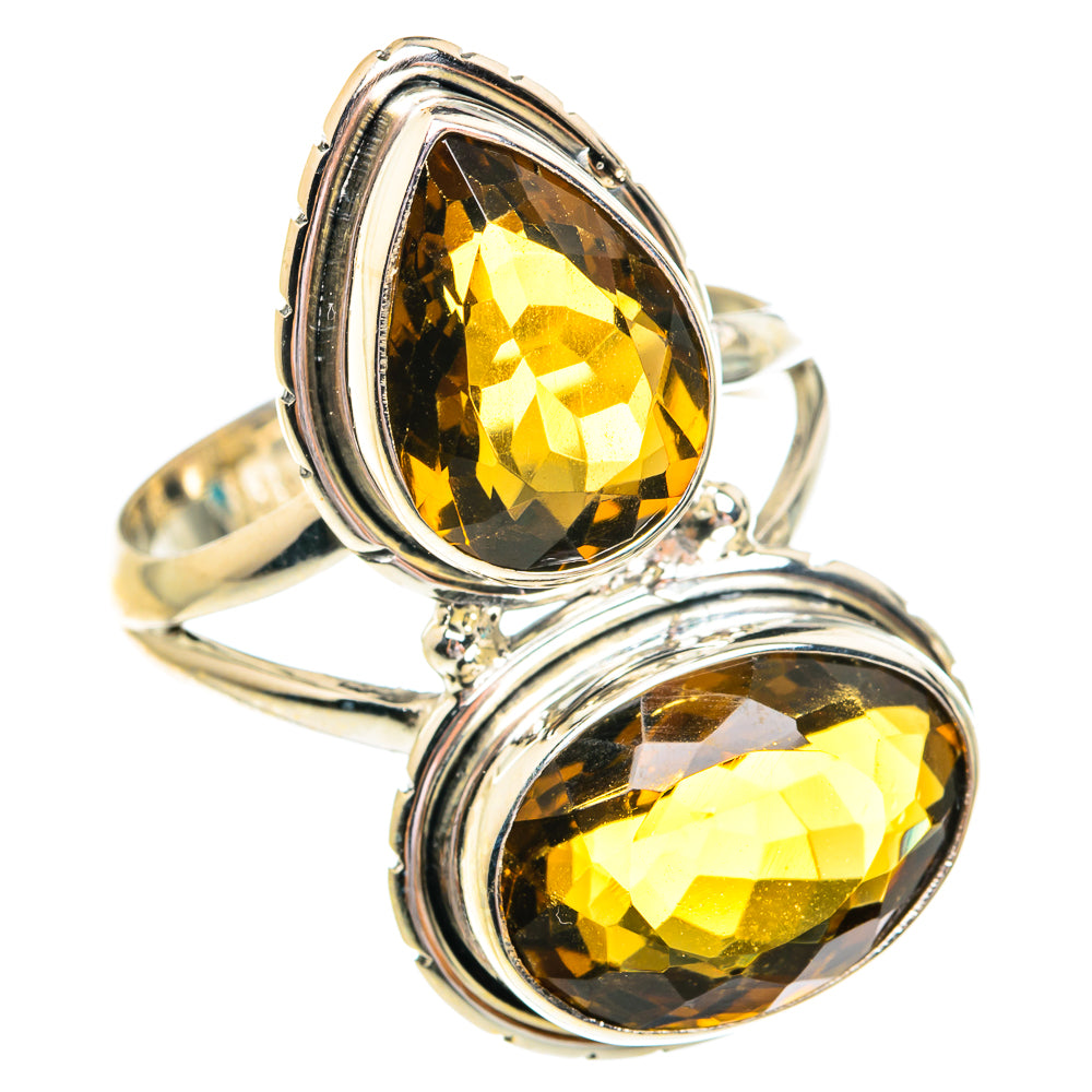 Mandarin Citrine Rings handcrafted by Ana Silver Co - RING77300