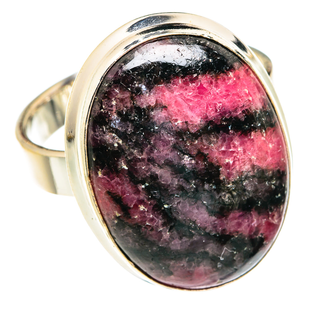 Rhodonite Rings handcrafted by Ana Silver Co - RING77305