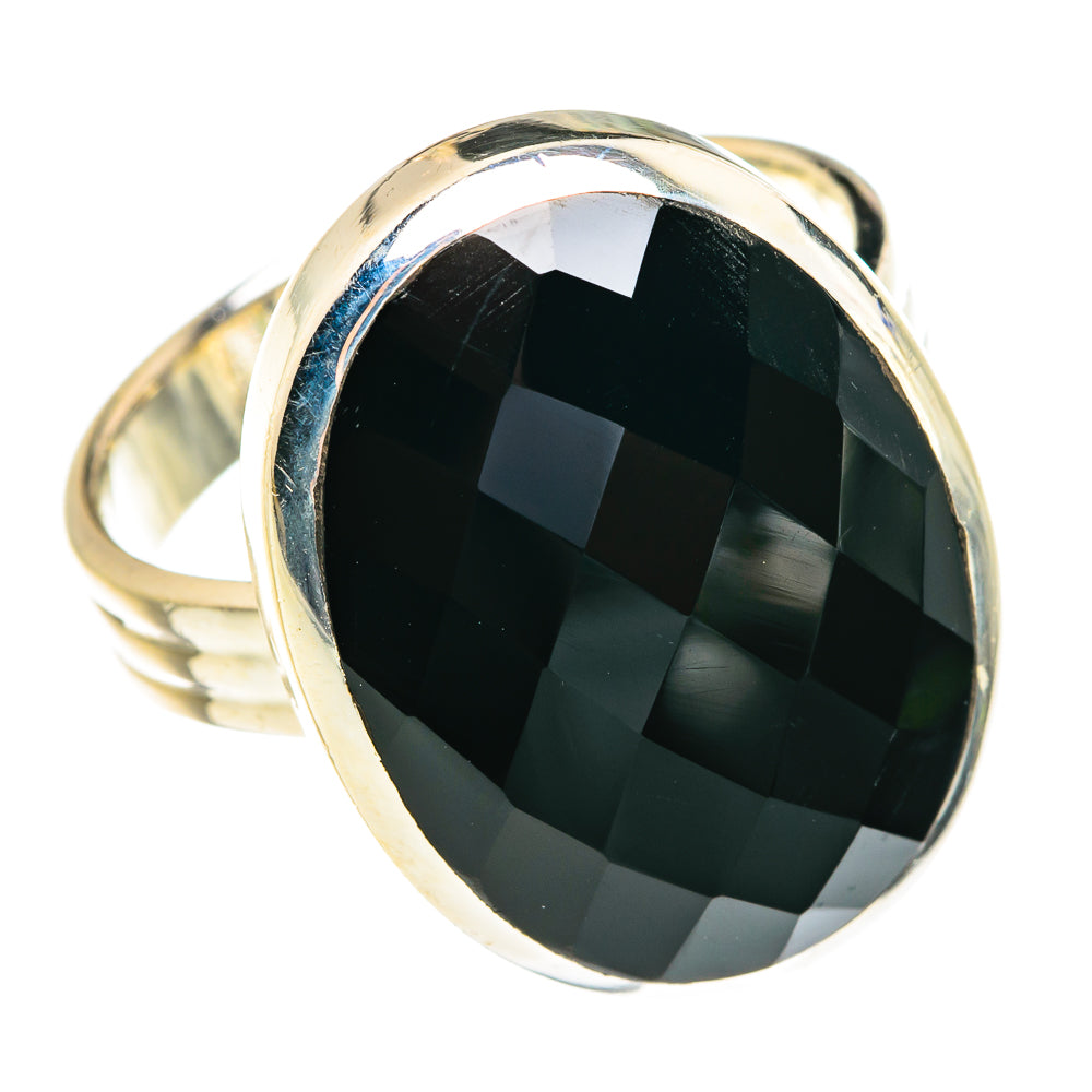 Black Onyx Rings handcrafted by Ana Silver Co - RING77313