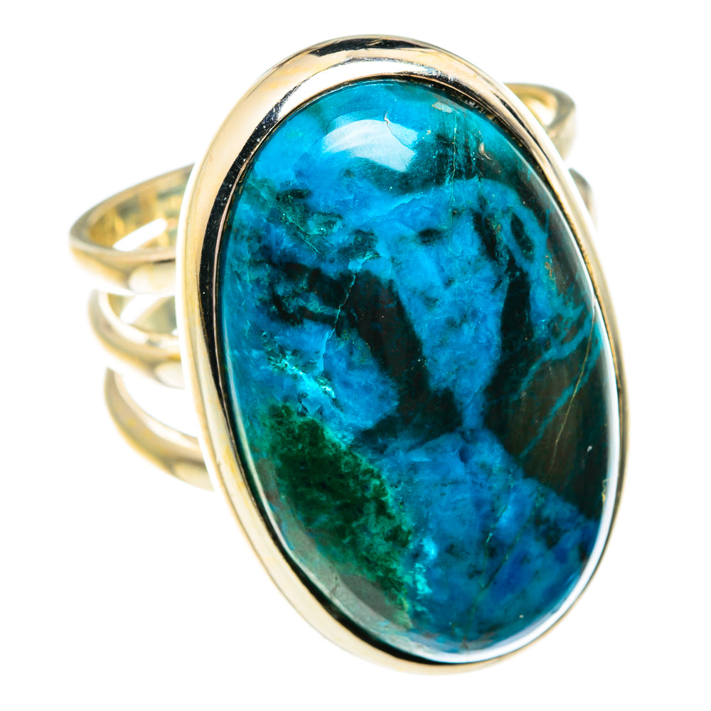 Chrysocolla Rings handcrafted by Ana Silver Co - RING77329
