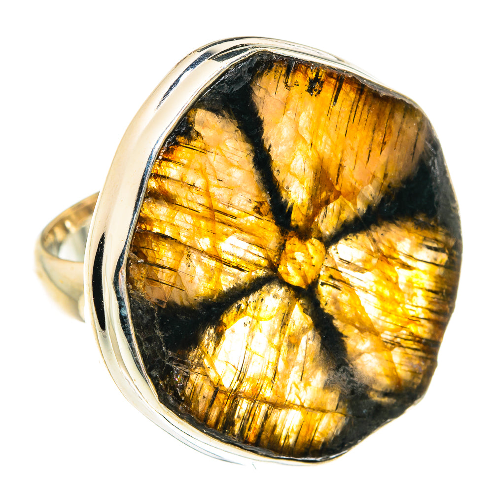 Chiastolite Rings handcrafted by Ana Silver Co - RING77338