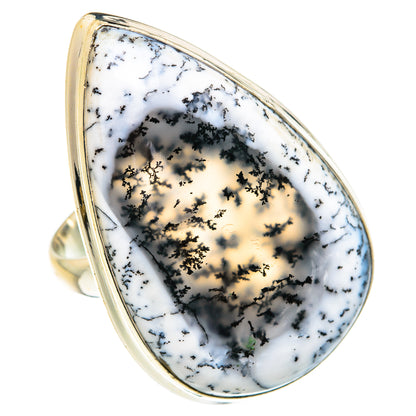 Dendritic Opal Rings handcrafted by Ana Silver Co - RING77352