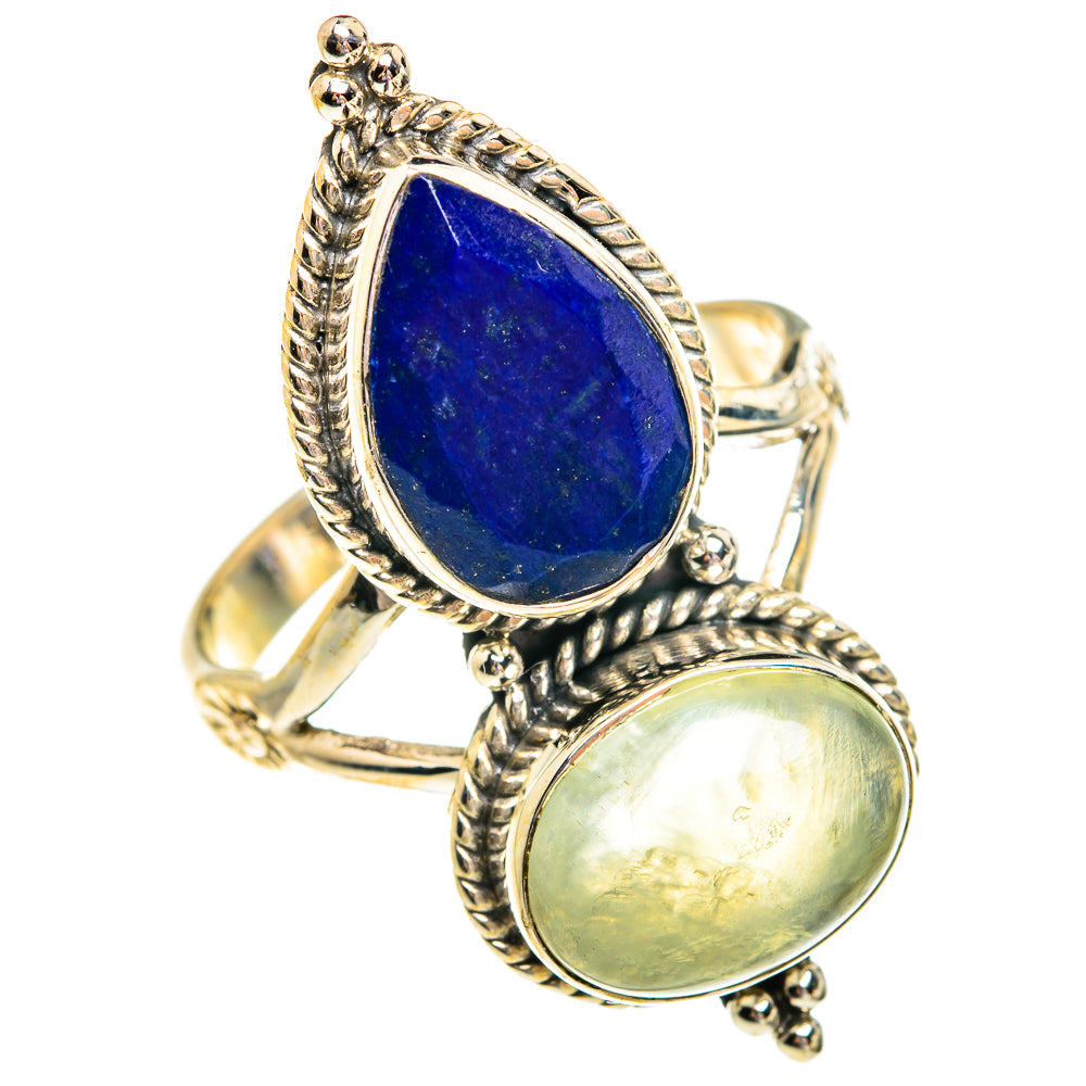 Prehnite Rings handcrafted by Ana Silver Co - RING77355