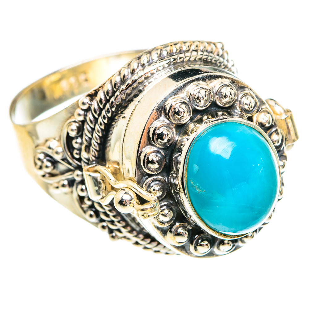 Larimar Rings handcrafted by Ana Silver Co - RING77364