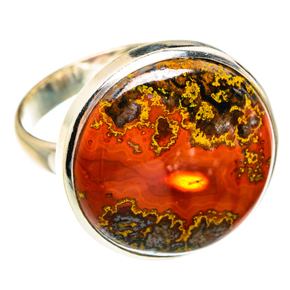 Moroccan Agate Rings handcrafted by Ana Silver Co - RING77370