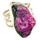 Ruby Zoisite Rings handcrafted by Ana Silver Co - RING77374