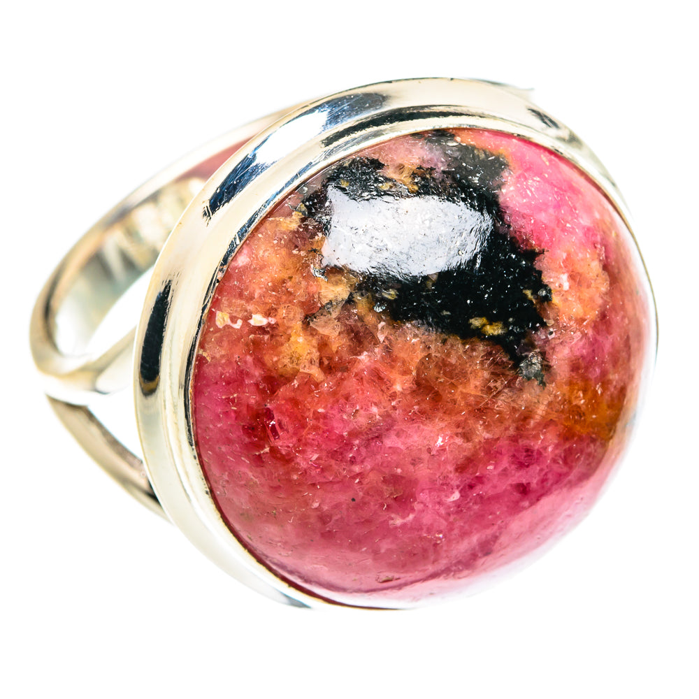 Rhodonite Rings handcrafted by Ana Silver Co - RING77377