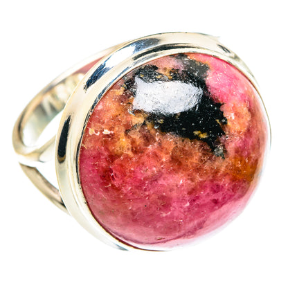 Rhodonite Rings handcrafted by Ana Silver Co - RING77377