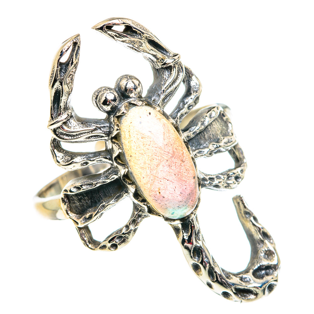 Labradorite Rings handcrafted by Ana Silver Co - RING77383