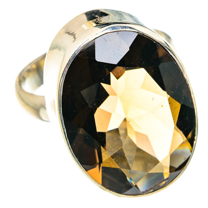 Smoky Quartz Rings handcrafted by Ana Silver Co - RING77386