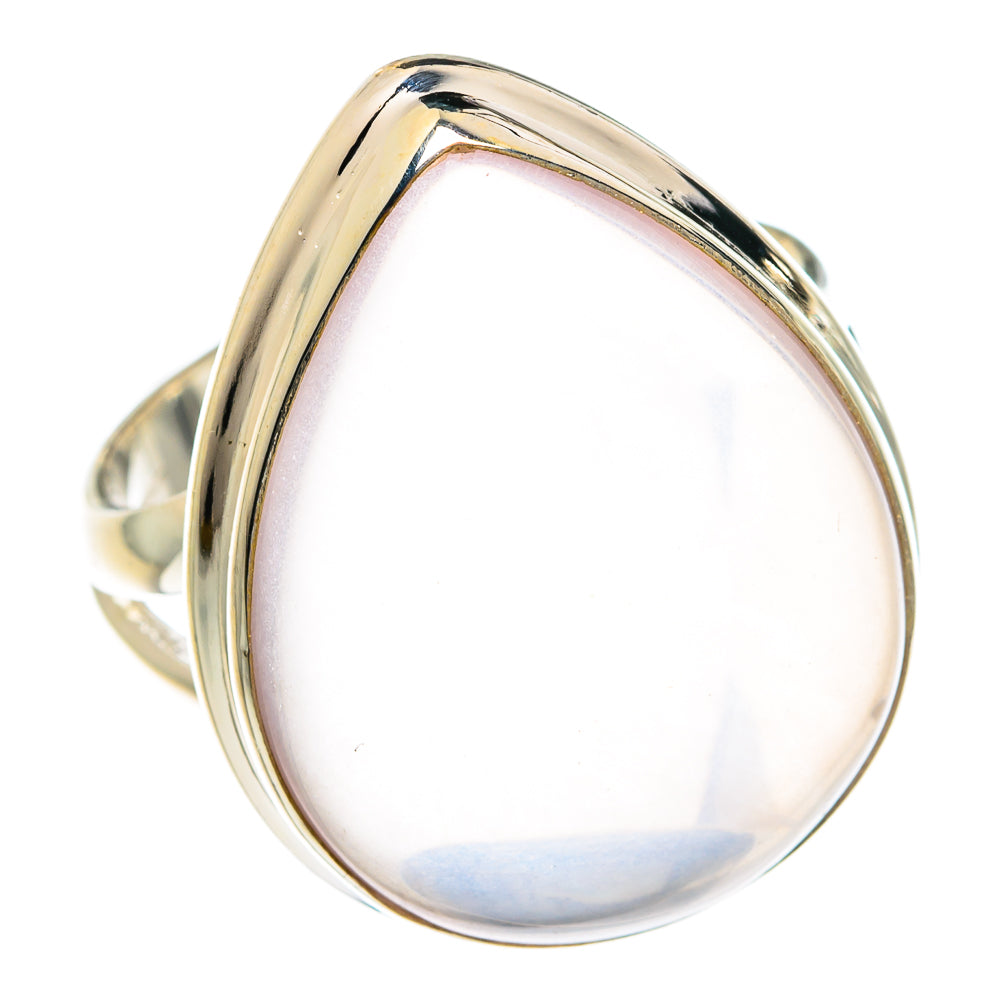 Rose Quartz Rings handcrafted by Ana Silver Co - RING77393