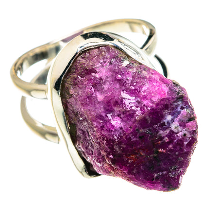 Ruby Zoisite Rings handcrafted by Ana Silver Co - RING77394