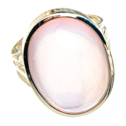 Rose Quartz Rings handcrafted by Ana Silver Co - RING77396