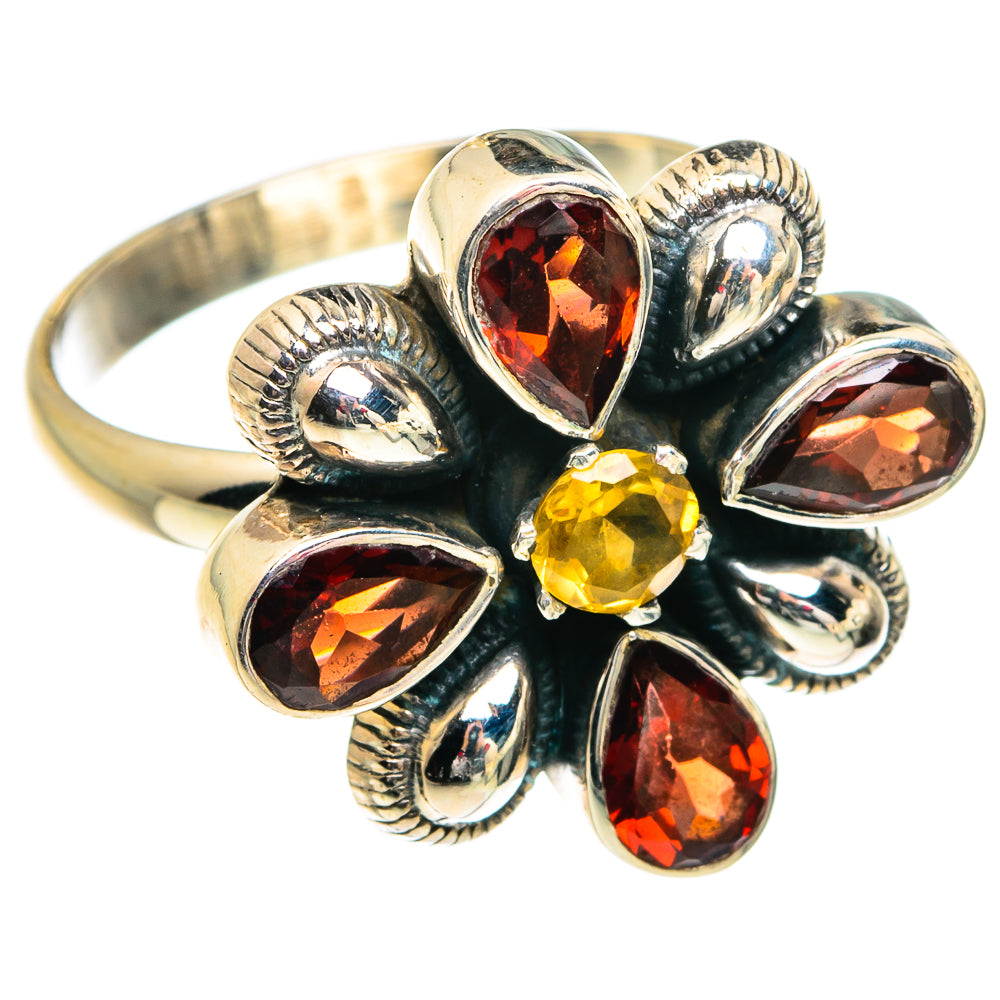 Garnet Rings handcrafted by Ana Silver Co - RING77398