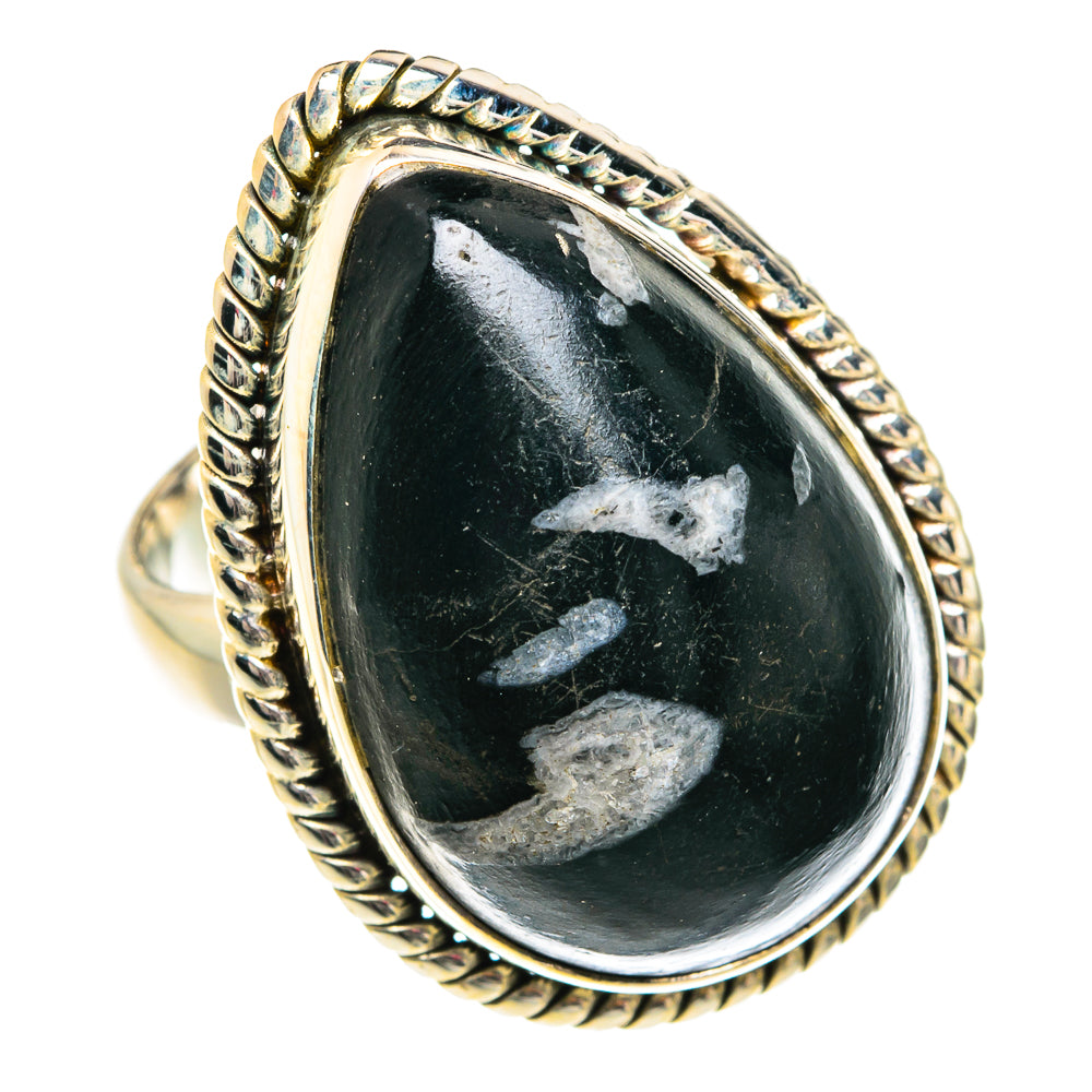 Chrysanthemum Stone Rings handcrafted by Ana Silver Co - RING77403