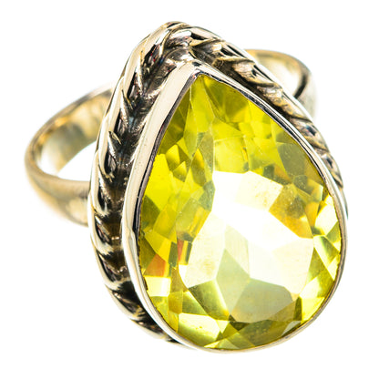 Citrine Rings handcrafted by Ana Silver Co - RING77409