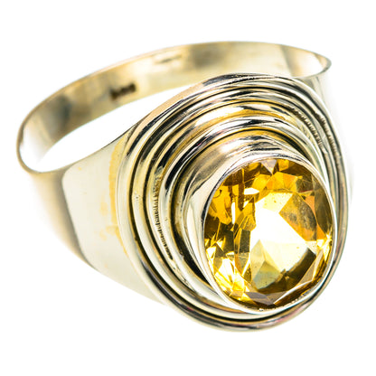 Mandarin Citrine Rings handcrafted by Ana Silver Co - RING77421
