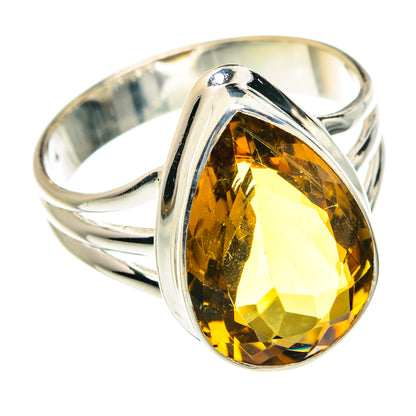 Mandarin Citrine Rings handcrafted by Ana Silver Co - RING77422