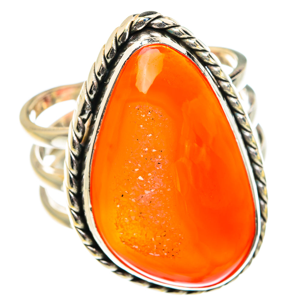 Carnelian Rings handcrafted by Ana Silver Co - RING77423