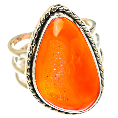 Carnelian Rings handcrafted by Ana Silver Co - RING77423