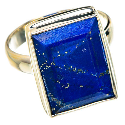 Lapis Lazuli Rings handcrafted by Ana Silver Co - RING77445