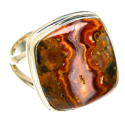 Moroccan Agate Rings handcrafted by Ana Silver Co - RING77454