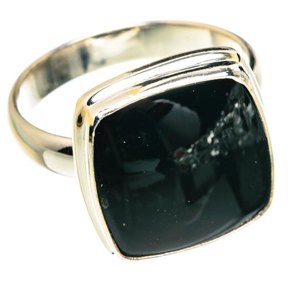 Black Onyx Rings handcrafted by Ana Silver Co - RING77471