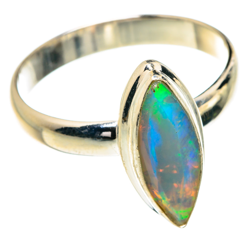 Ethiopian Opal Rings handcrafted by Ana Silver Co - RING77476