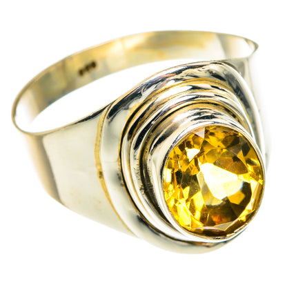 Citrine Rings handcrafted by Ana Silver Co - RING77490