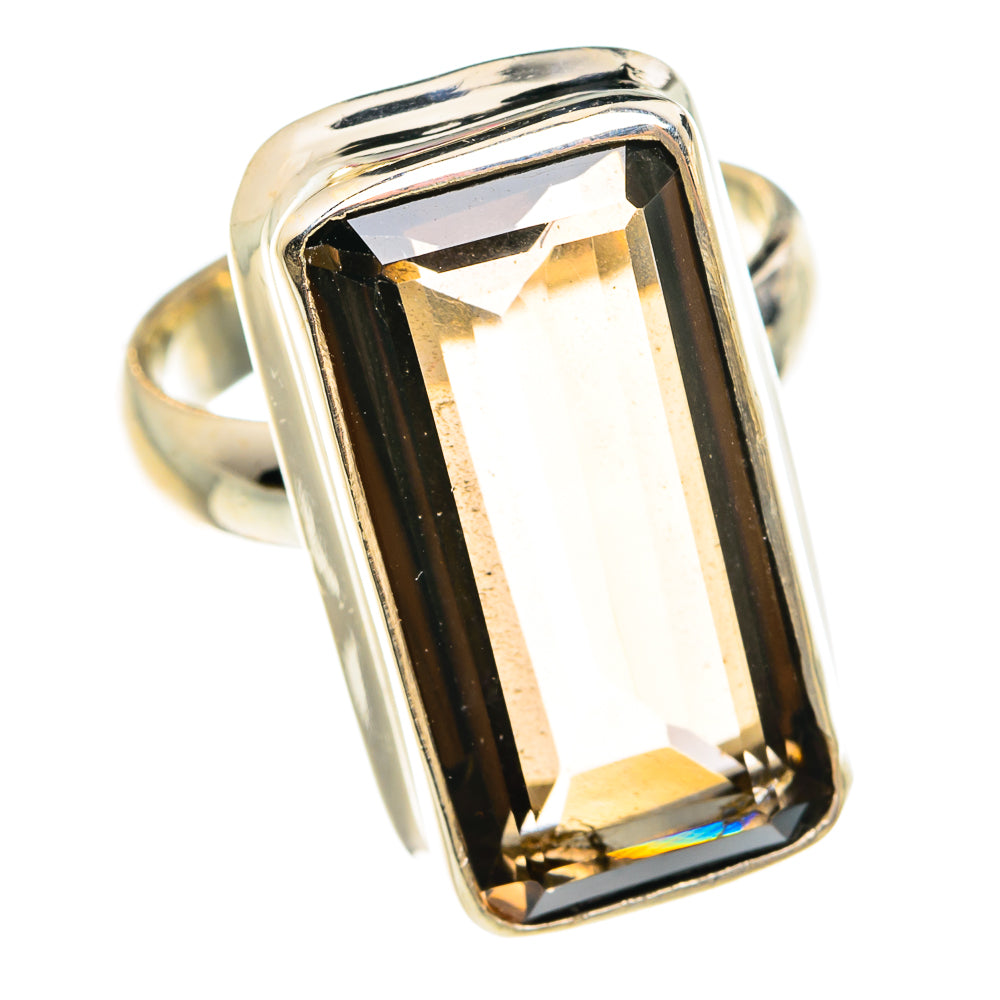 Smoky Quartz Rings handcrafted by Ana Silver Co - RING77520