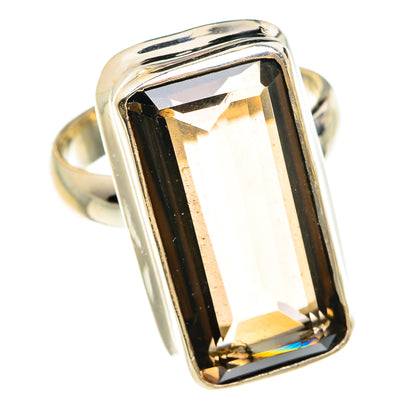 Smoky Quartz Rings handcrafted by Ana Silver Co - RING77520