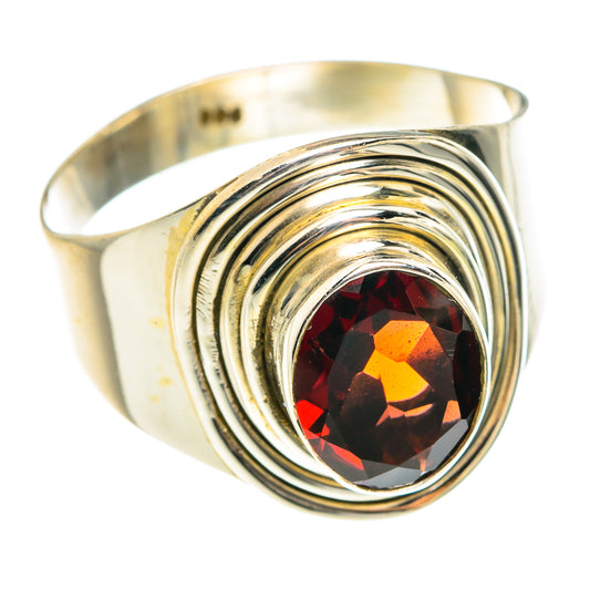 Garnet Rings handcrafted by Ana Silver Co - RING77531