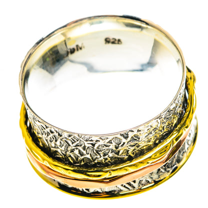 Meditation Spinner Rings handcrafted by Ana Silver Co - RING77536 - Photo 2