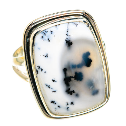 Dendritic Opal Rings handcrafted by Ana Silver Co - RING77540