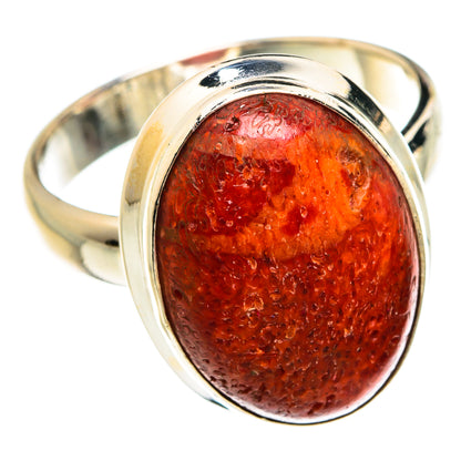 Sponge Coral Rings handcrafted by Ana Silver Co - RING77554
