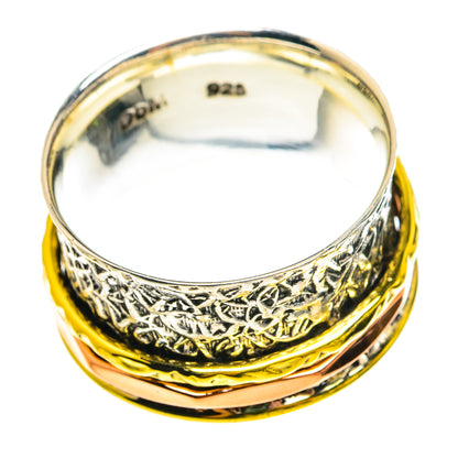 Meditation Spinner Rings handcrafted by Ana Silver Co - RING77567 - Photo 2