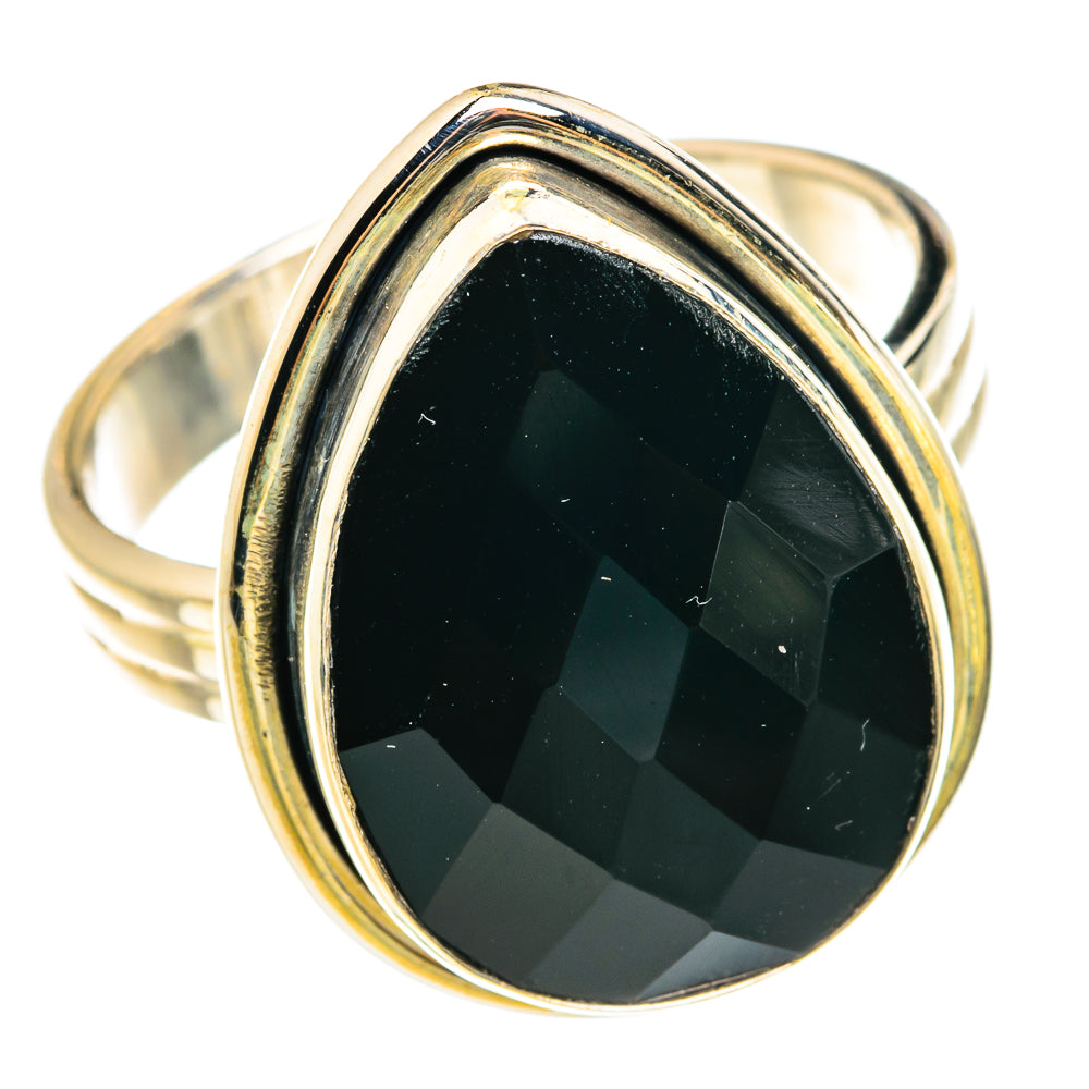 Black Onyx Rings handcrafted by Ana Silver Co - RING77569